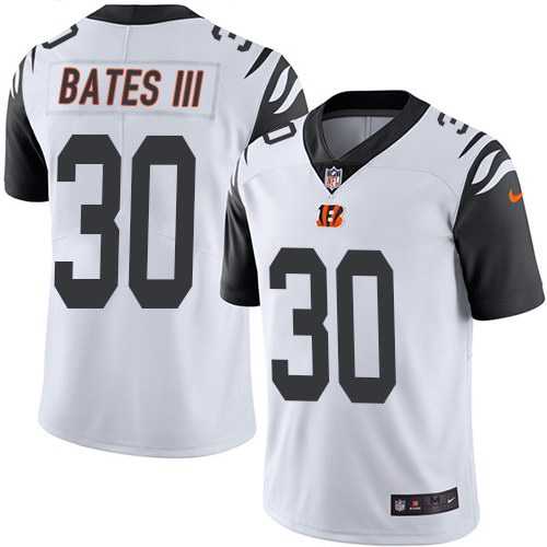 Youth Nike Bengals 30 Jessie Bates III White Color Rush Limited Jersey Dzhi,We sell and wholesale Youth Nike Bengals 30 Jessie Bates III White Color Rush Limited Jersey Dzhi on line form chian!